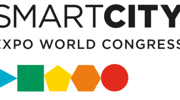 A logo saying smart city expo world congress