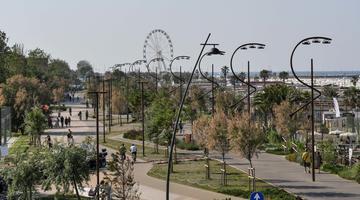 A picture from Rimini's Parco del Mare