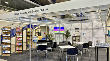 UPD Stand at NetZeroCitiesEU Mission Conference