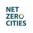 A logo simply saying NetZeroCities