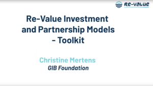 Investment and Partnership Models Toolkit